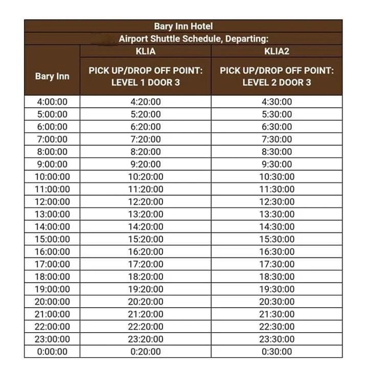 ספאנג Bary Inn, Klia & Klia2 - 24 Hours Free Airport Pick-Up מראה חיצוני תמונה